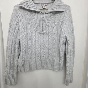 Sincerely Jules Soft Gray Knit Top